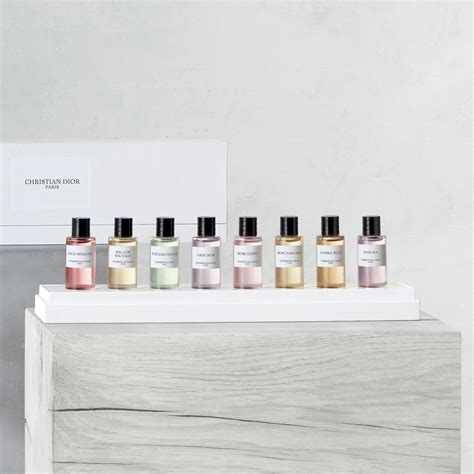 set of 8 maison christian dior fragrances|Christian Dior into the gloss.